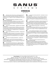 Sanus Systems VisionMount VMDD26 Mode D'emploi