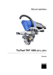 Trumpf TruTool TKF 1500 Manuel Opérateur