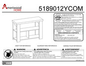 Ameriwood HOME 5189012YCOM Instructions De Montage