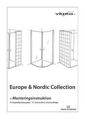 VETRO Nordic Série Instructions D'assemblage
