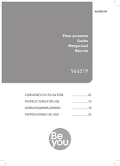 Electro Depot BEYOU 964519 Consignes D'utilisation