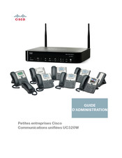 Cisco UC320W Guide D'administration