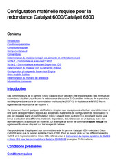 Cisco Catalyst 6000 Guide De Configuration