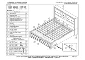 Lifestyle Furniture C5236G-GXJ Serie Instructions D'assemblage
