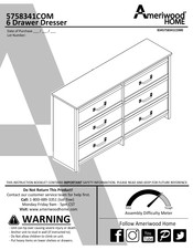 Ameriwood HOME 5758341COM Manuel D'instructions