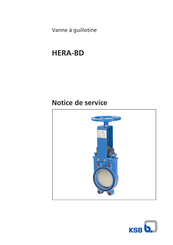 KSB HERA-BD Notice De Service