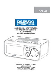 Daewoo International DCR-48 Manuel D'instructions