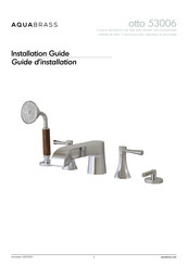 aquabrass otto 53006 Guide D'installation