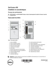 Dell Vostro 470 Installation Et Caractéristiques