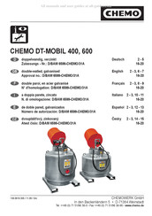 Chemo DT-MOBIL 600 Notice De Montage Et D'utilisation