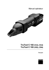 Trumpf 1A3 Manuel Opérateur