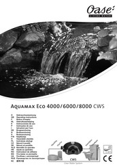 Oase Aquamax Eco 8000 CWS Notice D'emploi
