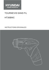 Hyundai power products HT36BMC Instructions Originales