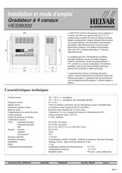 HELVAR HES99300 Installation Et Mode D'emploi