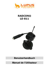 Lupus Electronics RADCON LE-811 Manuel De L'utilisateur