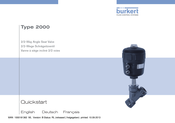 Burkert 2000 Guide Rapide