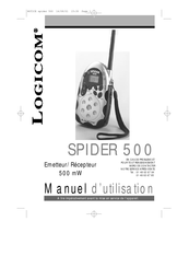 LOGICOM SPIDER 500 Manuel D'utilisation