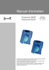 Heyl Testomat ECO Manuel D'entretien