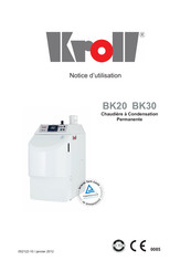 Kroll BK30 Notice D'utilisation