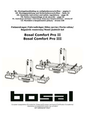 bosal Comfort Pro III Notice D'assemblage Et De Sécurité
