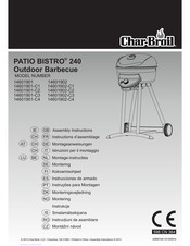 Char-Broil 14601902 Instructions D'assemblage