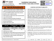 Horizon Global CQT76268 Instructions D'installation