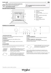 Whirlpool AKP 446/IX Guide Rapide