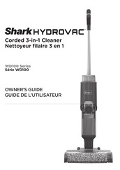 Shark HYDROVAC WD100 Serie Guide De L'utilisateur