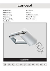 Concept SR3300 Mode D'emploi