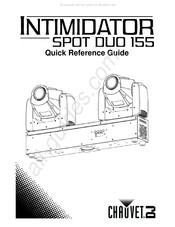 Chauvet DJ Intimidator Spot Duo 155 Manuel De Référence