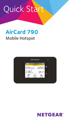 NETGEAR AirCard 790 Démarrage Rapide