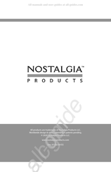 NOSTALGIA PRODUCTS CLAF7AQ Consignes Et Recettes