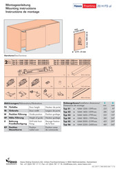 hawa Frontino 20 H FS ul Instructions De Montage