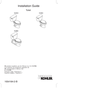 Kohler K-3652 Instructions D'installation