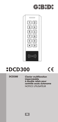 GiBiDi DCD300 Notice Utilisateur