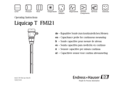 Endress+Hauser Liquicap T FMI21 Mode D'emploi