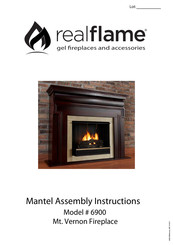 RealFlame Mt. Vernon 6900 Instructions D'assemblage