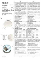 Siemens DELTA reflex SD9L Manuel D'instructions