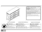 Altra Furniture 5685215PCOM Instructions D'assemblage