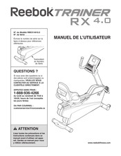 Reebok TRAINER RX 4.0 Manuel De L'utilisateur