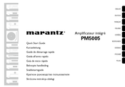 Marantz PM5005 Guide De Démarrage Rapide