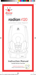 Diono radian r120 Manuel D'instructions