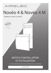 Airelec Noveo 4 Notice D'installation Et D'utilisation