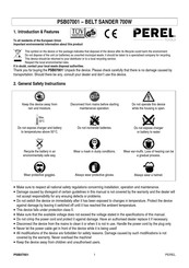 Perel Tools PSB07001 Mode D'emploi