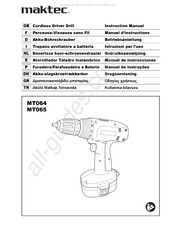 Maktec MT065 Manuel D'instructions