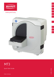 Renfert MT3 Guide De Démarrage