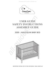 Cam Cam Copenhagen 2000 - HARLEQUIN BABY BED Guide De Montage