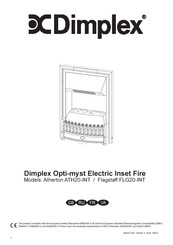 Dimplex Opti-myst Flagstaff FLG20-INT Mode D'emploi