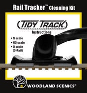 WOODLAND SCENICS TIDY TRACK Rail Tracker Instructions