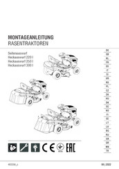 AL-KO Heckauswurf 250 l Instructions De Montage